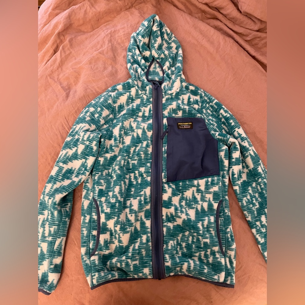 L.L. Bean zip-up fleece NWOT